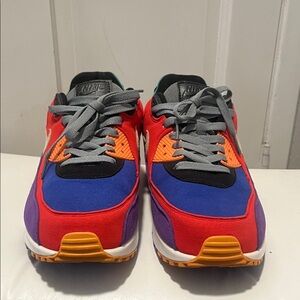Nike Air Max 90  “Viotech” Colorful Athletic Shoes - Sz 13